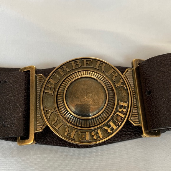 Burberry Logo Belt, size 34 - Picture 1 of 5